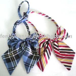 plaid arco raya corbata corbata de lazo de dama de corbata de lazo