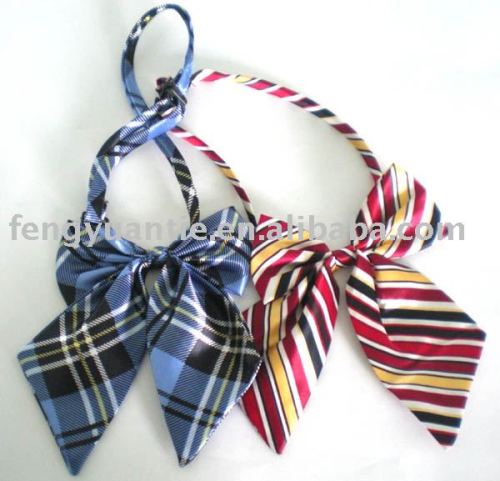 plaid arco raya corbata corbata de lazo de dama de corbata de lazo