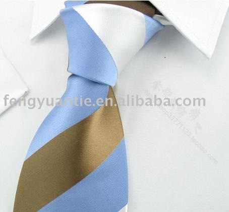 azul raya hombre corbatas de seda