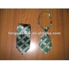 Nombre de la marca insignia de seda corbata, corbata