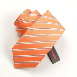 編まれた絹製ネクタイ、ネクタイ