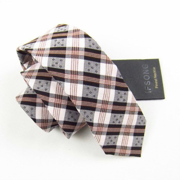 lazo de seda flaco de la manera, corbata