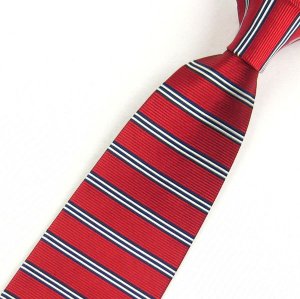 編まれた絹製ネクタイ、ネクタイ