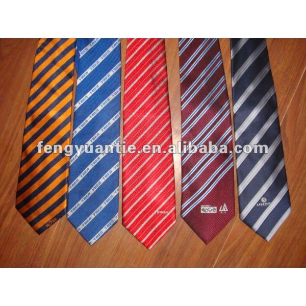 de color rosa comprobar tejido de seda logotipo personalizado corbata de seda