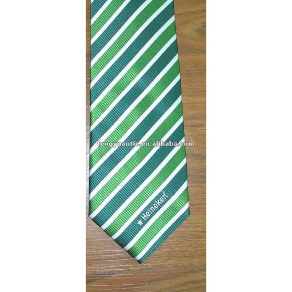 pique el lazo de seda tejido seda comprobado de la insignia de encargo