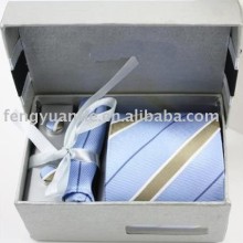 популярный подарок набор, роскоши галстук множество, шелковый галстук установить