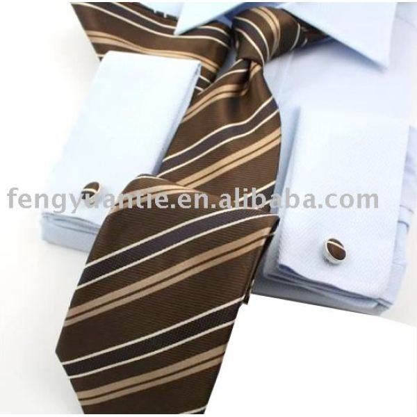 Set de regalo, de lujo conjunto de corbata, corbata de seda conjunto