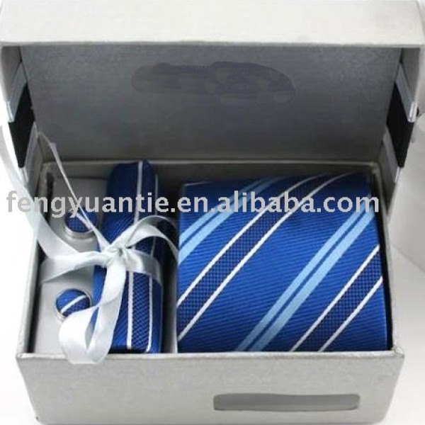 Set de regalo, de lujo conjunto de corbata, corbata de seda conjunto