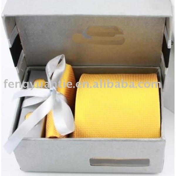 Set de regalo, de lujo conjunto de corbata, corbata de seda conjunto