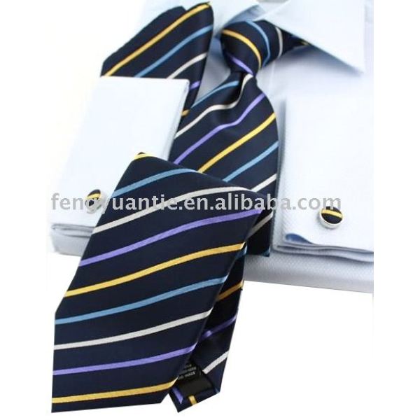 Raya set de regalo, de lujo conjunto de corbata, corbata de seda conjunto