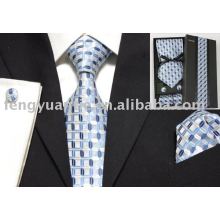 Tecidos de seda gravata conjunto