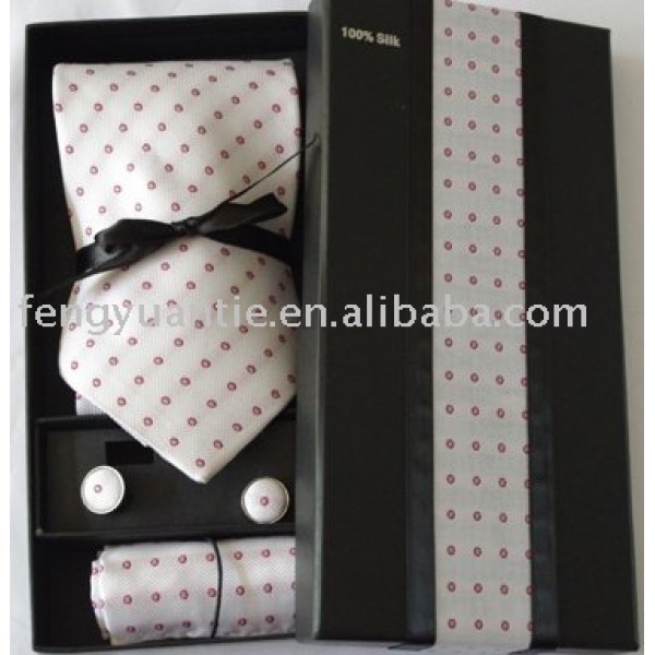 sistema tejido seda de la corbata