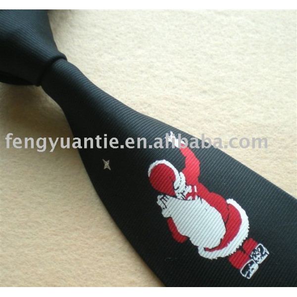 corbata de seda impresa