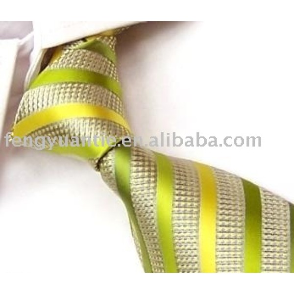 corbata de poliéster tejido