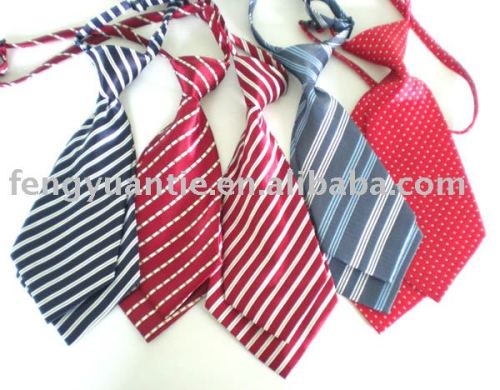 de los niños niño empate impreso corbata corbata de poliéster
