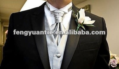 silk Krawatte Ascot-Art und Weisekrawatten
