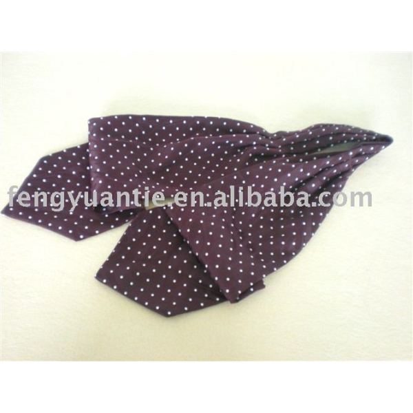 De punto de seda corbata de, ascot