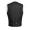 Men's Dress Vest & NeckTie Gold & Black Woven Neck Tie Stripe Design Set