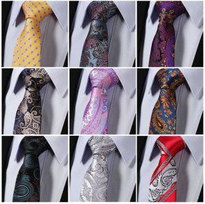 Hot sale woven jaquard 2019 famous fashion silk ties