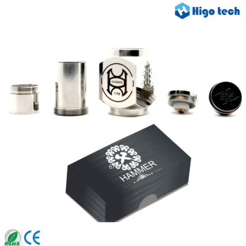 2014 electronic cigarette china mod hammer mod with 18350 battery