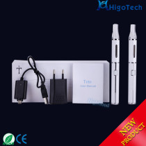 China best selling bottom dual coil electronic cigarette Teto starter kit