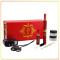 CE approved red gift box package dry herb vaporizer starter kit