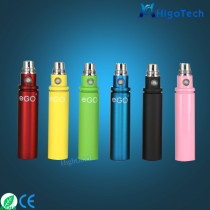 Large capacity ego 2200mah rechargeable electronic cigarette battery