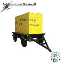 70kw portable silent diesel generator Factory Sale With CE& ISO And Brand Engine