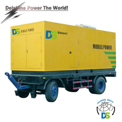 500KW mobile generator With CE& ISO And Brand Engine