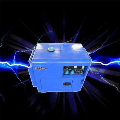 4-Stroke Air-cooled Electric Start 5kw Silent Mobile Diesel Generator Price