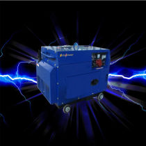 4-stroke Air-cooled electric start 5kw silent diesel generator 5kw