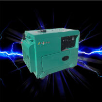 air-cooled 4-stroke three phase mobile 3kw silent generator set