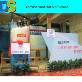 Biomass-Fired Hot Air Furnace