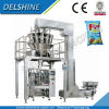 Chips Packing Machine With 10 Heads Weigher