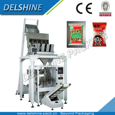 Snack Packing Machine With Four Heads Weigher