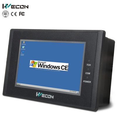 Wecon 4.3 inch industrial panel pc with Wince system