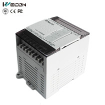 Wecon 14 IO micro automation control unit plc programmer with DC 24V