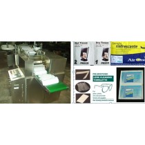 medical antiseptic wet wipes packaging machine