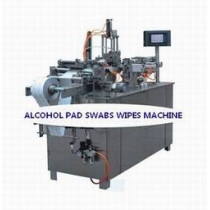 Alcohol prep pad making machine