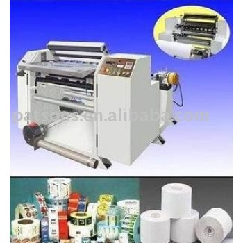 Automatic small paper roll slitting machine