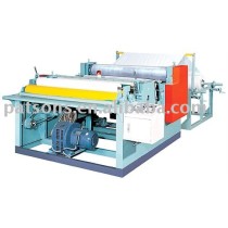 toilet paper roll slitter rewinder with perforating embossing
