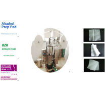 Alcohol base prep pad packaging machine