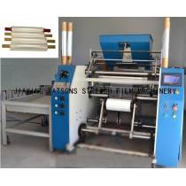 Automatic Extended Core Stretch Film Rewinder