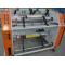 Cling film slitting rewinding machine with perforating line