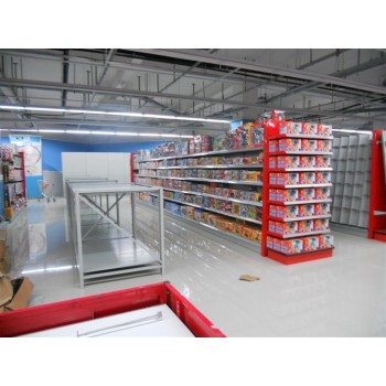 direct manufactured supermarket shelf