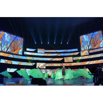 P20mm Curtain Mesh Rental LED Display