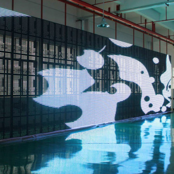 P31.25mm Curtain Mesh Rental LED Display