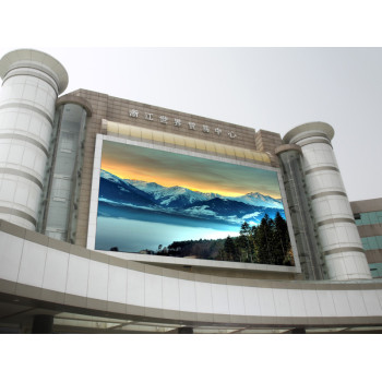 Outdoor P20mm Advertising LED Display for wall mounted application