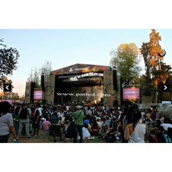P9.375mm Slim Outdoor Rental LED Display for Play Station of Chile