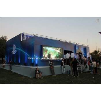 Chile outdoor led Display Screen for Advertising Playstation show